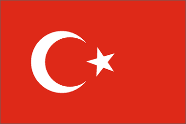 Turkey National Flag Printed Flags - United Flags And Flagstaffs