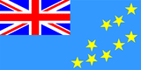 Tuvalu National Flag Printed Flags - United Flags And Flagstaffs