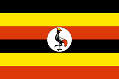 Uganda National Flag Sewn Flags - United Flags And Flagstaffs